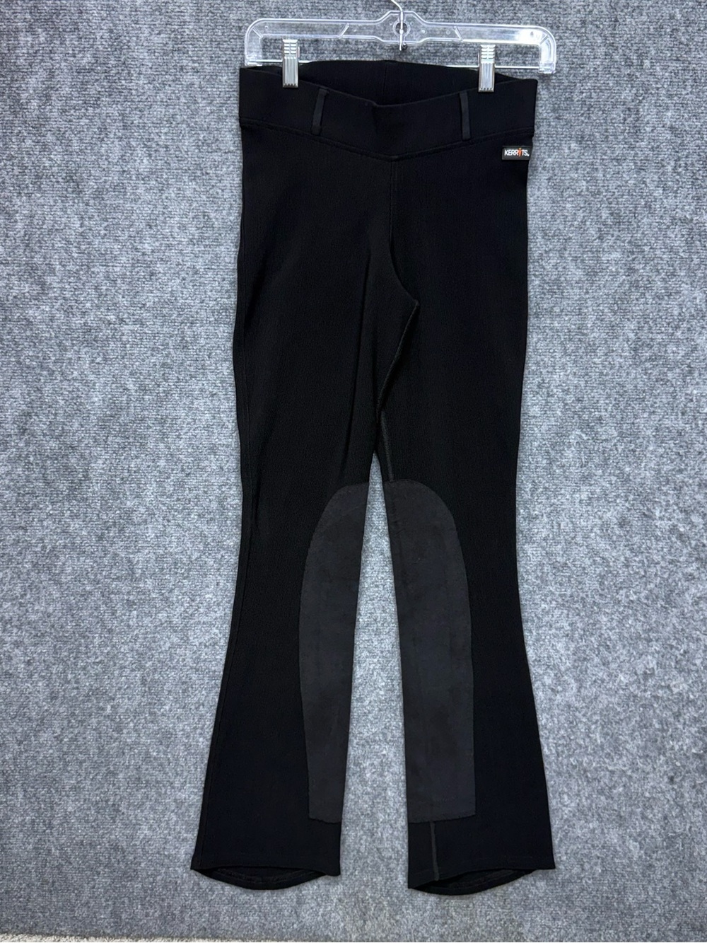 Kerrits breeches riding pants black pull-on women's size Small USA